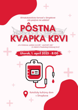 Pôstna kvapka krvi