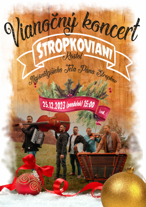 Vianočný koncert Stropkoviani