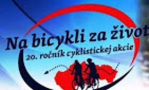Na bicykli za život
