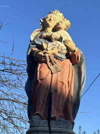 Rekonštrukcia sochy Panny Márie Škapuliarskej