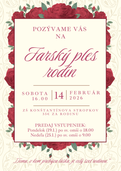 Farský ples rodín