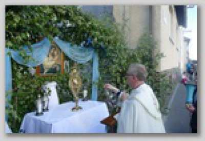 Eucharistický sprievod - Božie Telo