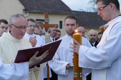 Veľkonočné Trojdnie - Obrady Bielej soboty