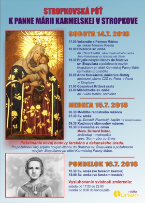Stropkovská púť k Panne Márii Karmelskej