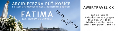 Fatima - arcidiecézna púť s o. biskupom Bernardom