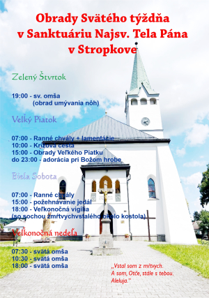 Obrady Veľkonočného Trojdnia